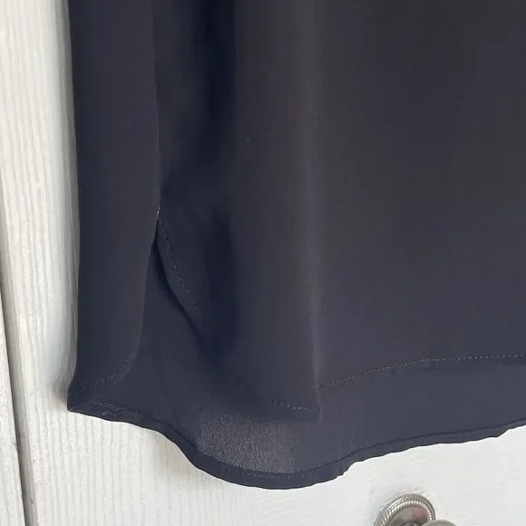 J. Crew Black Scoop Neck Sleeveless Top Women's Size 4 - Picture 12 of 16